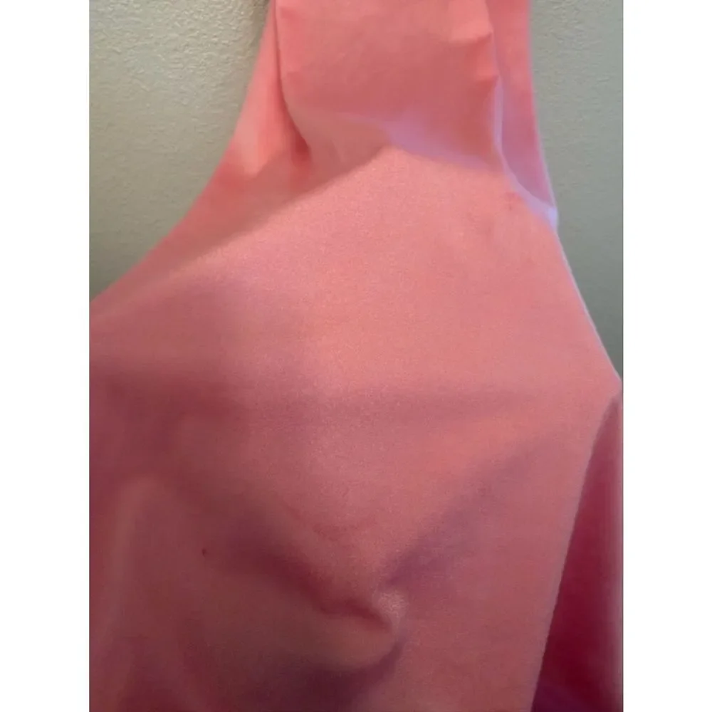 Kelle solo dance costume pink custom maxi slip dress leotard IN MY MIND 8428 LC